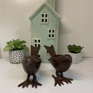 Pair of Birds tealight candle holder